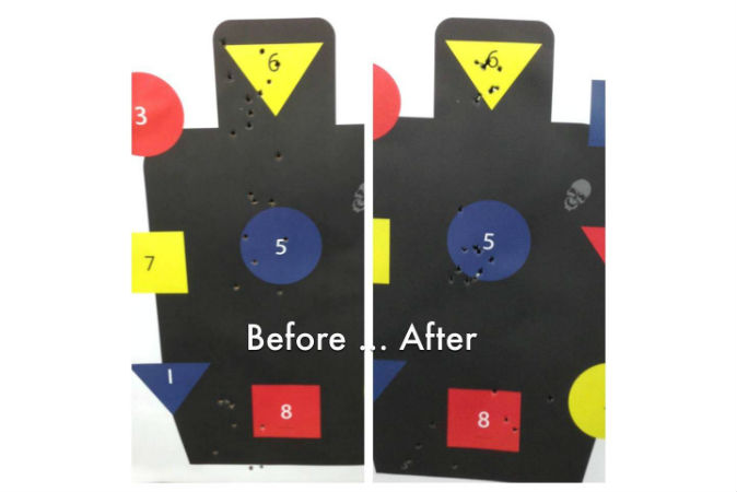 Before and after targets - if you don't have a base line, and don't keep track of what you do, you'll be hard pressed to improve. 