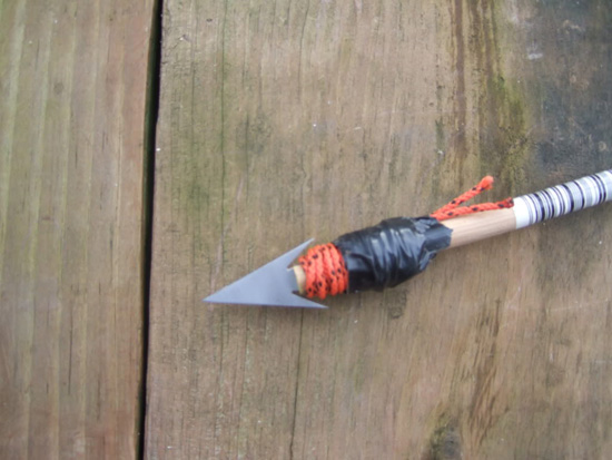 Arrowtag as a broadhead