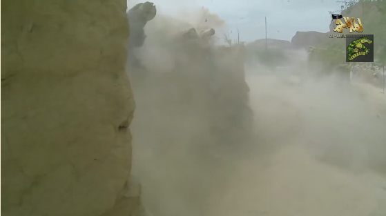 Attack on a terrorist camp 3