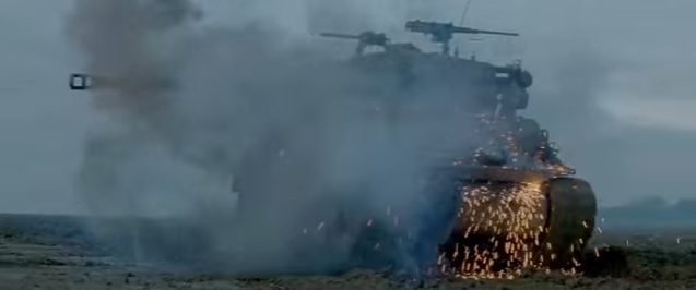 Fury movie Tanks in WWII Tanker Movie Bradd Pitt Breach Bang Clear 3