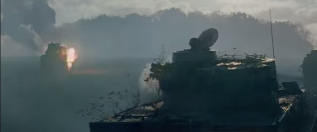 Fury movie Tanks in WWII Tanker Movie Bradd Pitt Breach Bang Clear 4