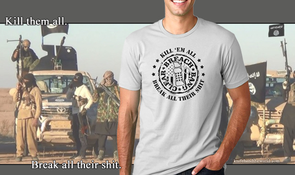 Kill Them All Shirt mounted