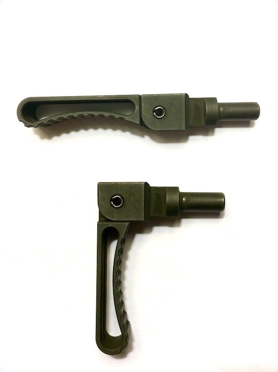 M&H Machining FNH SCAR Folding Charging Handle Breach Bang Clear