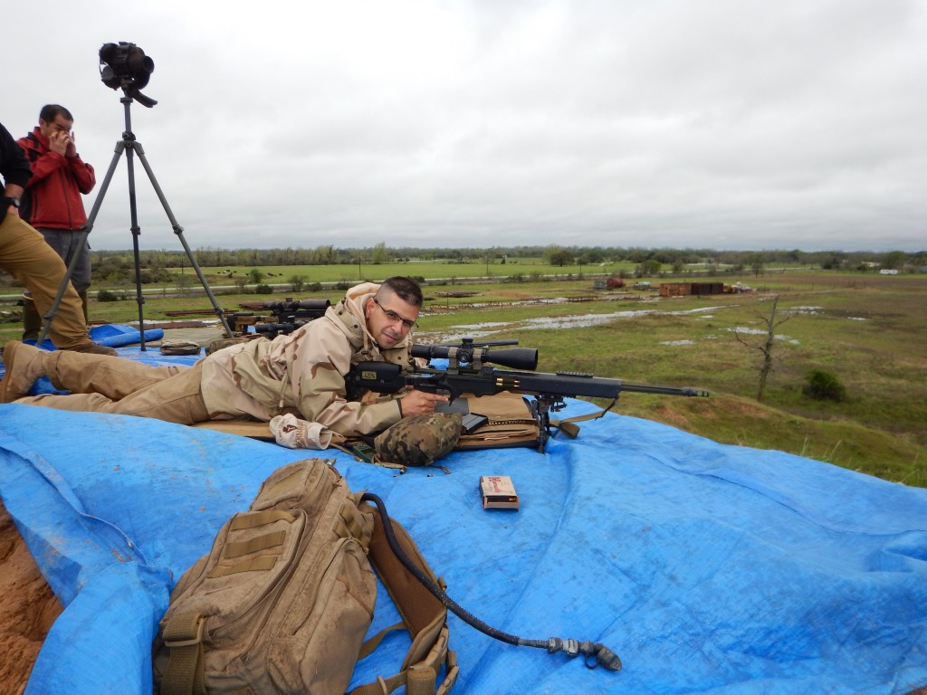 Day one, after the 540-yard head shot