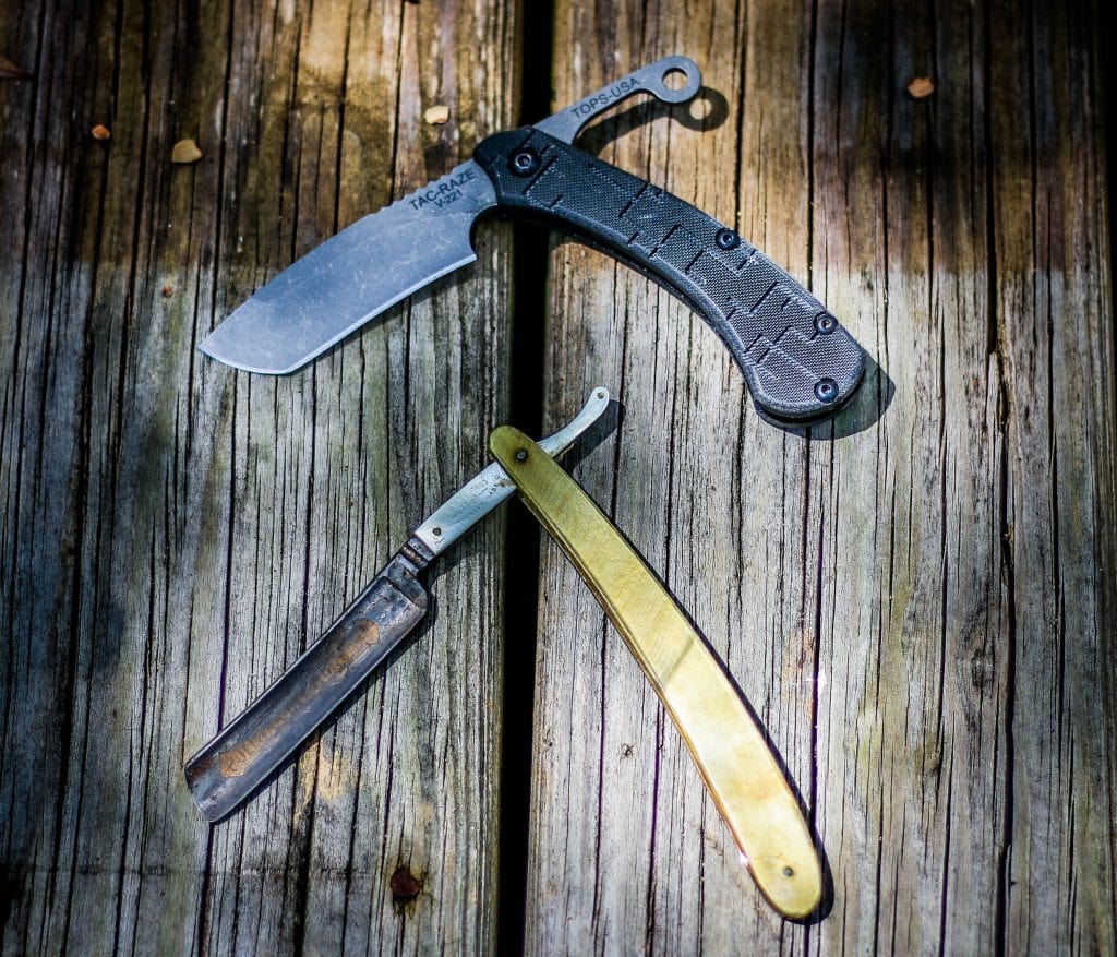 The TAC-Raze beside its founding father
