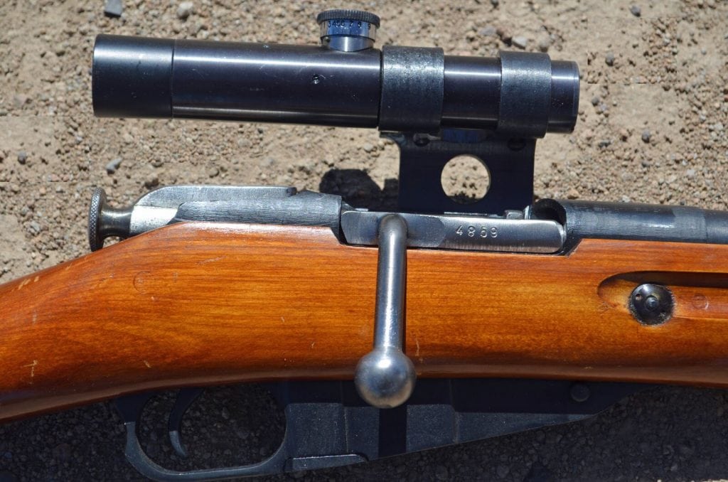 Imported Mosin Sniper with PU scope.