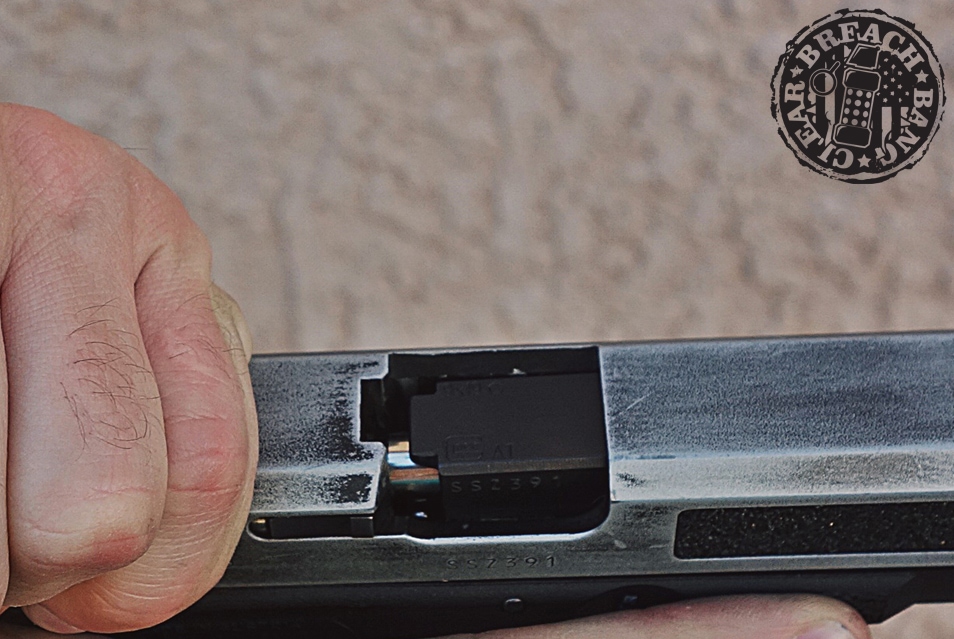 Close up of a loaded chamber