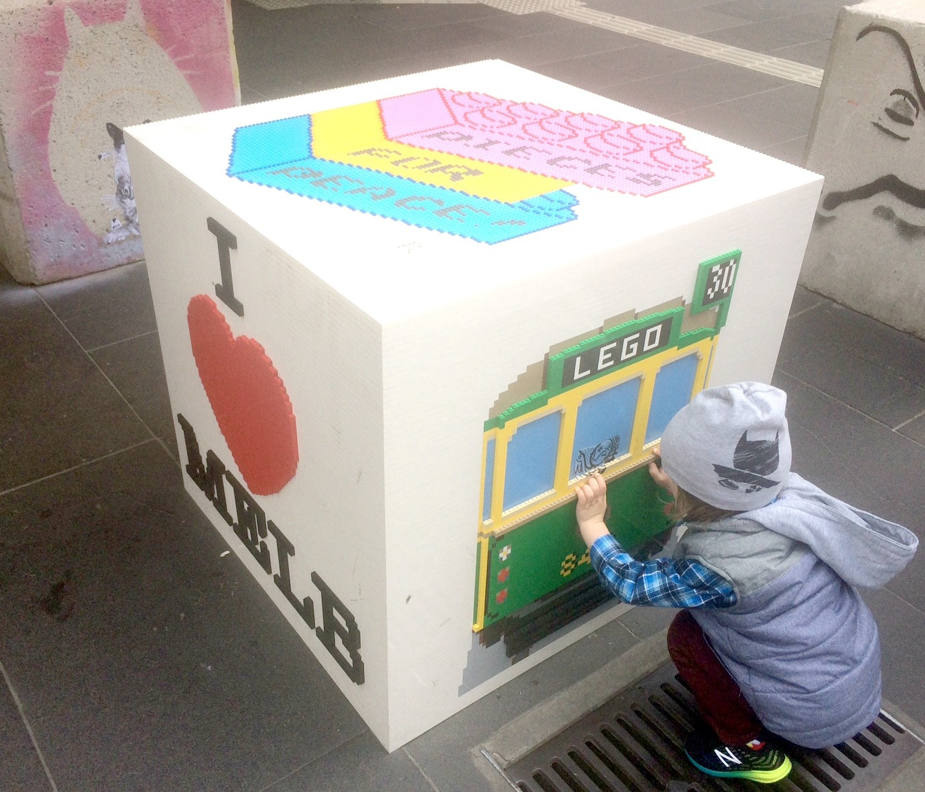 concrete blocks, big blocks, blocks