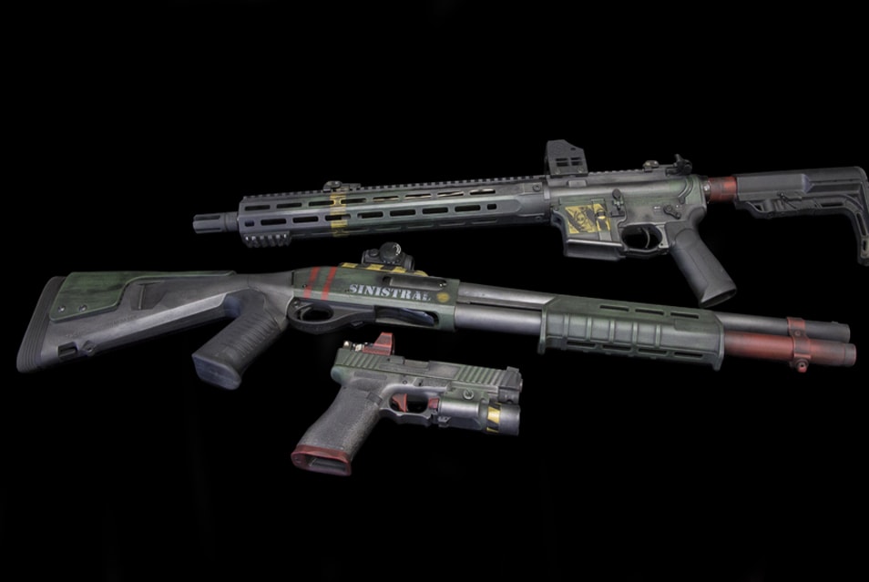The Doom 3 Gun Collection - an homage to the video game by Sinistral Rifleman