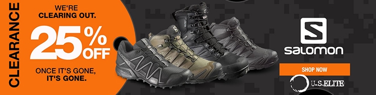 US Elite Gear - Salomon Boots; Breach Bang Clear Tactical News