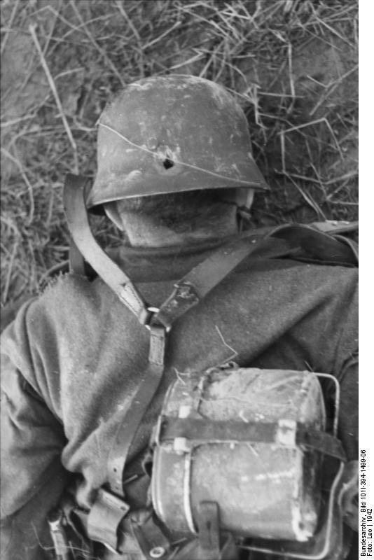 A German casualty. 