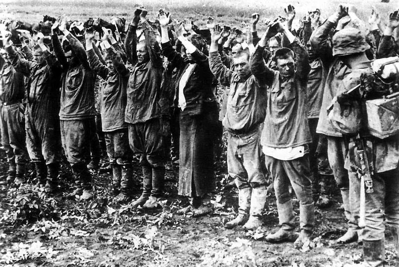 kesselschlacht - it was the fate of many Germans retreating from Russia in WWII. 