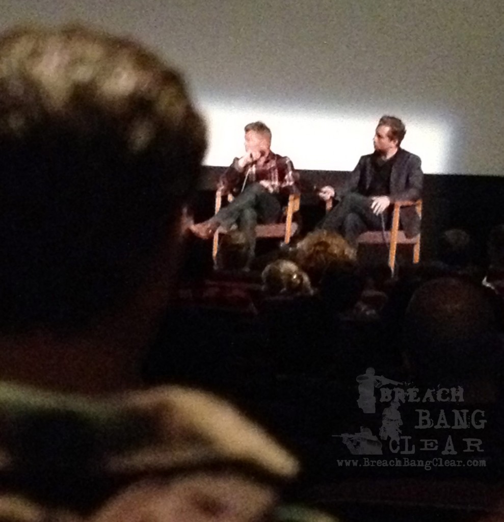 Richard Kilgore at the Act of Valor Q and A.