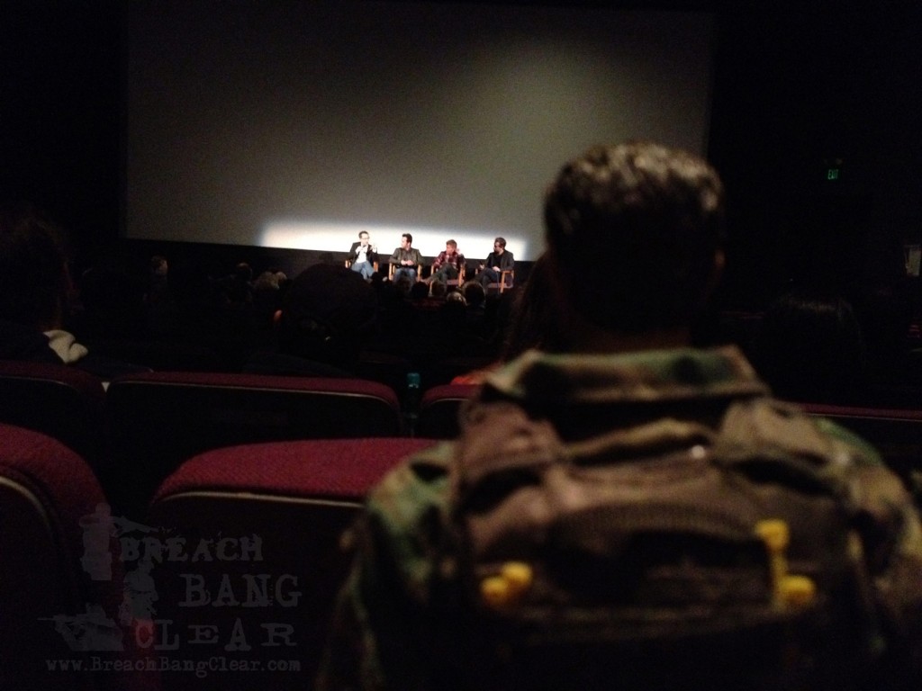 Richard Kilgore at the Q and A after the Act of Valour movie.