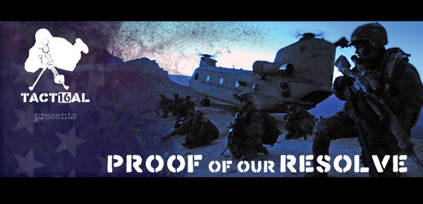 Doorkicker Readin: 'Support Proof of Our Resolve'