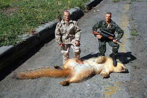 OPFOR secret squirrel operator taken down with extreme prejudice. 