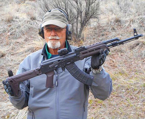 Magpul AK 47 furniture: Ken Hackathorn with the Plum Zhukov Stock