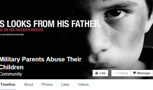 Military Parents = Child Abuse. WTAF?