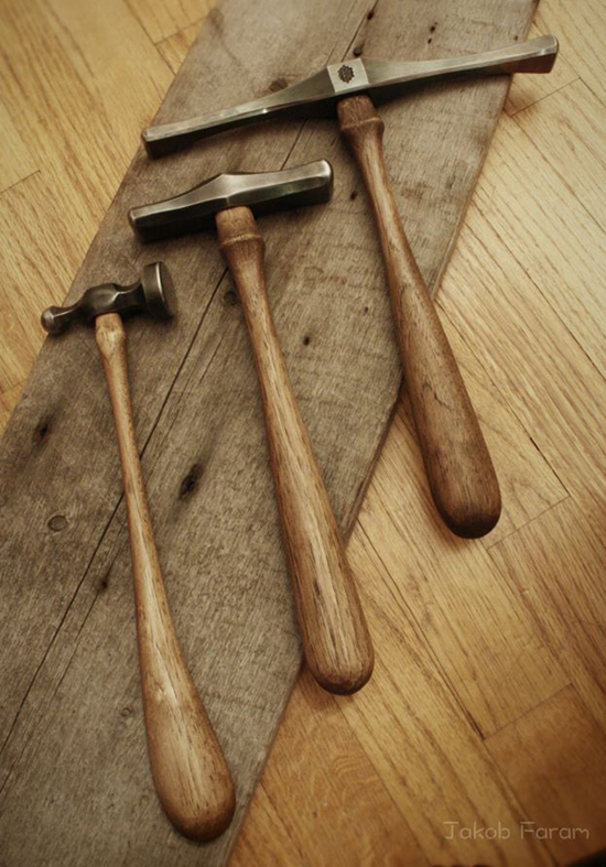 Faram Forge 2 Raising Hammers and a Chasing Hammer