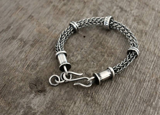 Faram Forge sterling silver bracelet