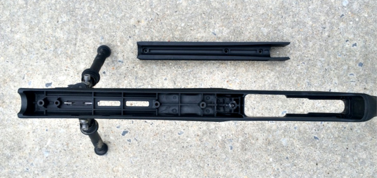 The Magpul X22 is adaptable for different barrel profiles as well, by removing or installing the drop in spacer which runs the length of the forearm.