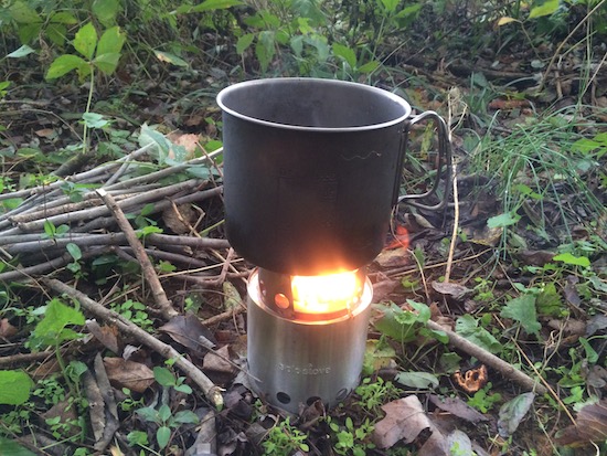 In the field with the Solo Stove