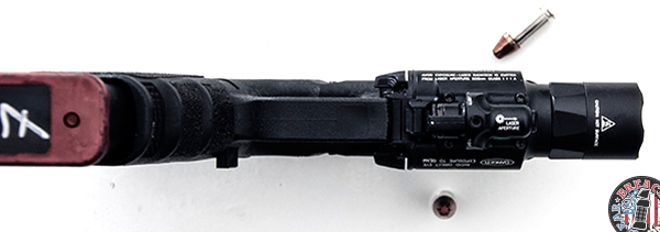 Weapon Mounted Flashlight.