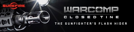 SureFire WARCOMP. Closed tine - The Gunfighter's Flash Hider