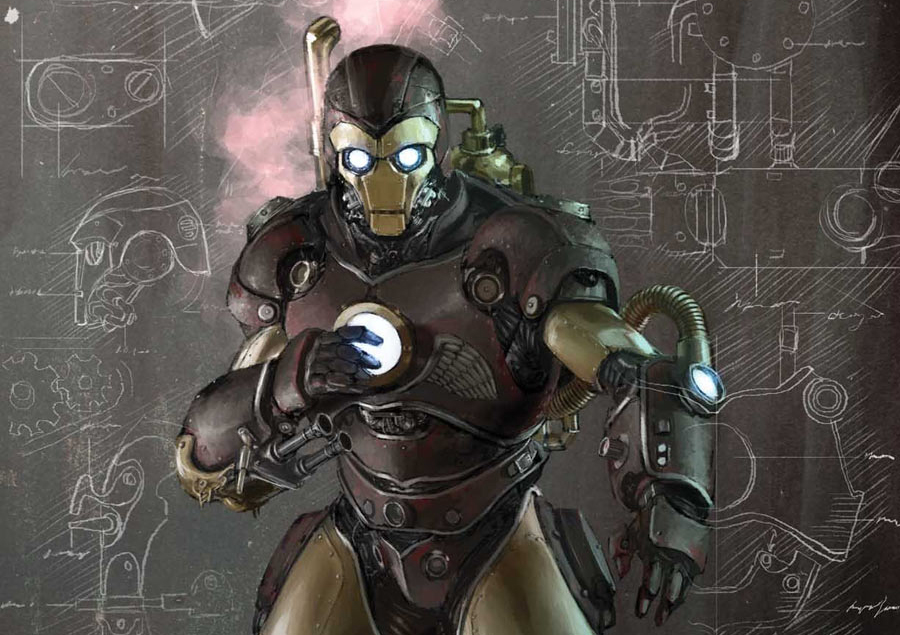 Steampunk Iron MaN