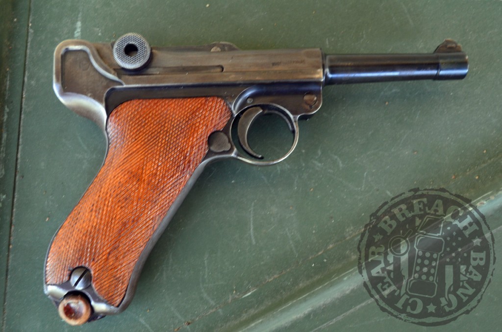 Luger ergonomic grip handle