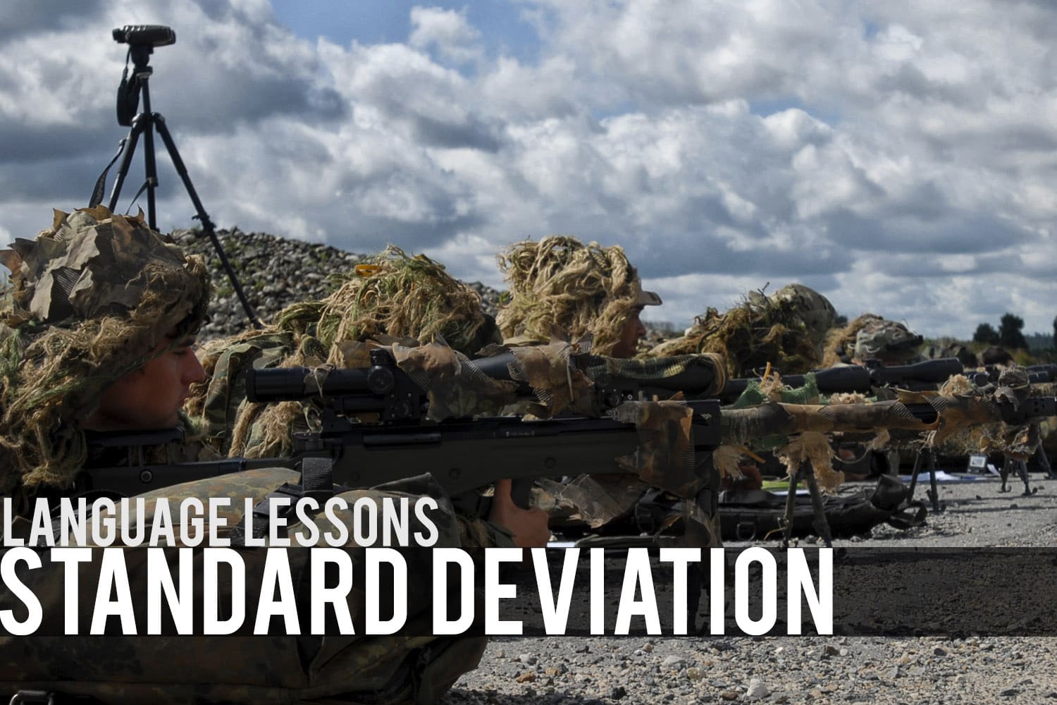Language Lessons: Standard Deviation (SD)