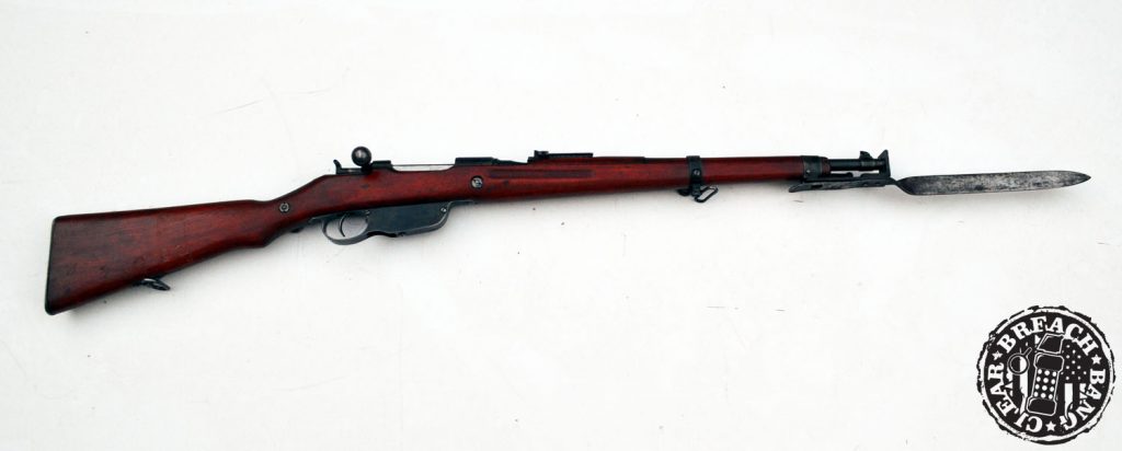 Infanterie Repetier-Gewehr M.95: the M 1895 Mannlicher rifle The Mannlicher M1895 was designed by Ferdinand Ritter von Mannlicher.