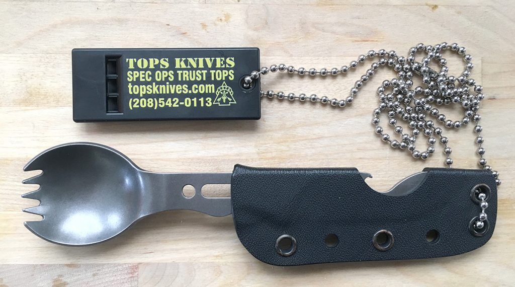 A tactical spork is even better than an EDC spork...right? 