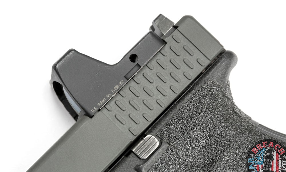Red dot sights can be problematic, particularly pistol mounted red dots (MRDS). 