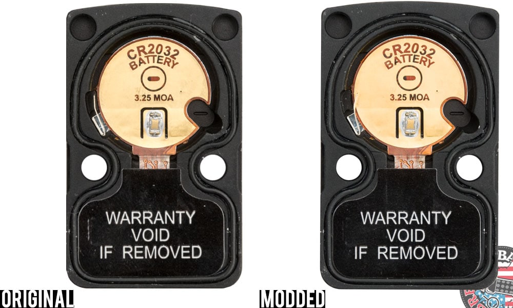 Red dot sights can be problematic, particularly pistol mounted red dots (RMRs, MRDS, etc.). 