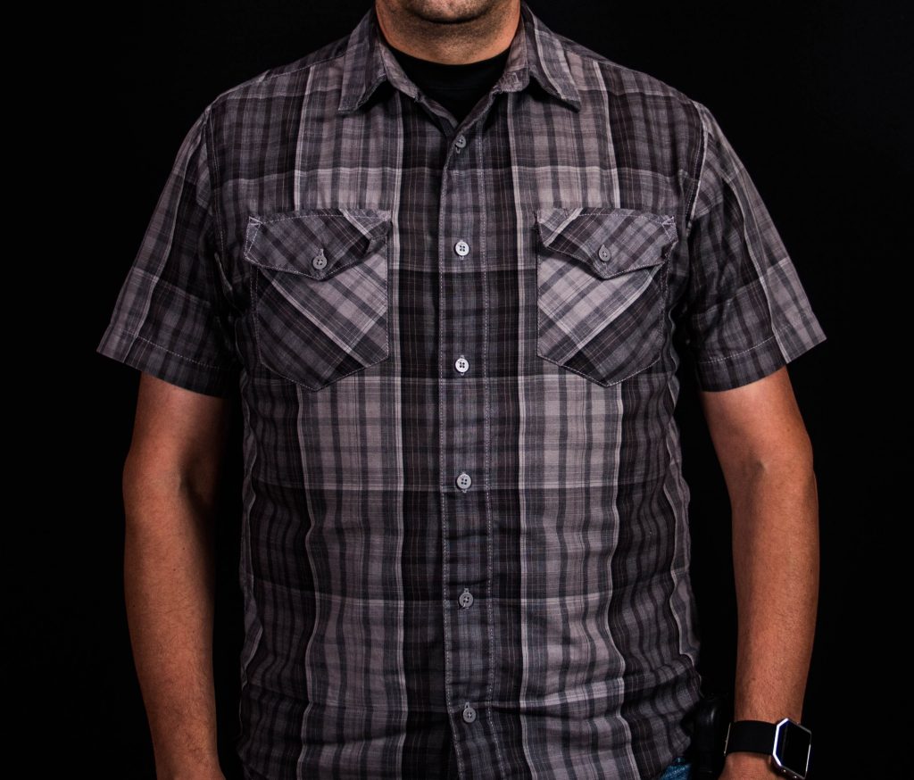 Example of the LVS under a shirt.