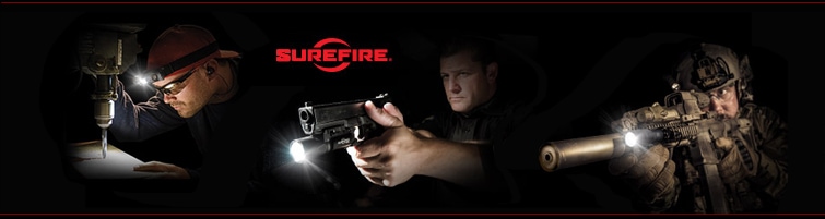 SureFire LLC lights and weapon lights. 