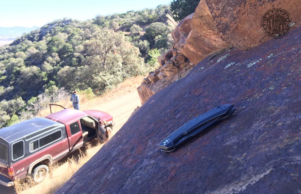 Zero Tolerance ZT0095 folding knife outside.