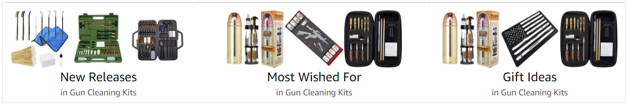 best selling gun cleaning kits on Amazon