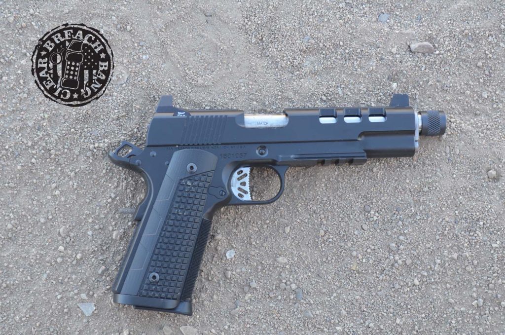 Dan Wesson Discretion on gravel.