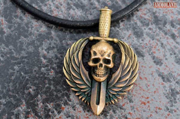 Steel Flame Guardian Pendant