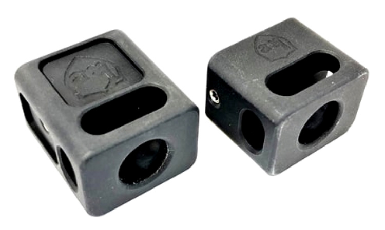 The single top port Carry compensators are also available in short and long thread lengths.