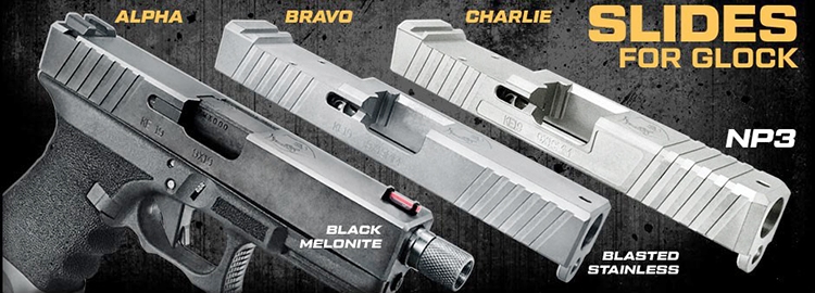KE Arms manufactures a wide variety of parts and "plus-ups" for Glocks. 