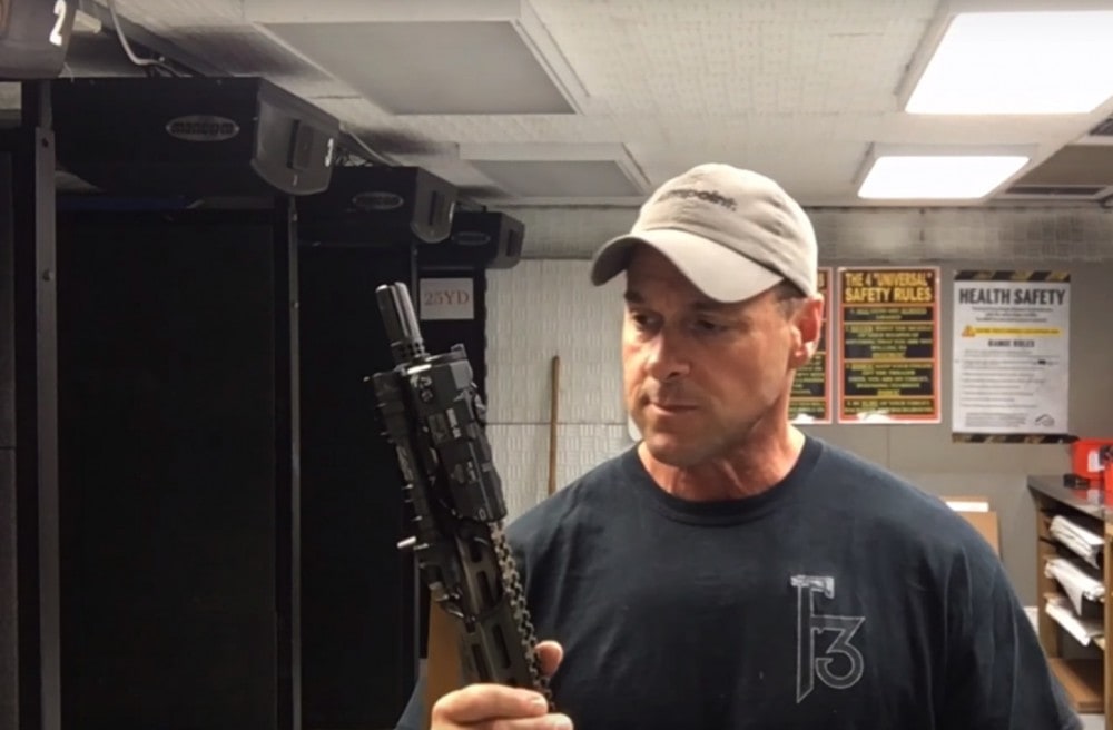 Tap Rack Tactical's Bill Blowers talks about Photonic Barriers on a P&S Video