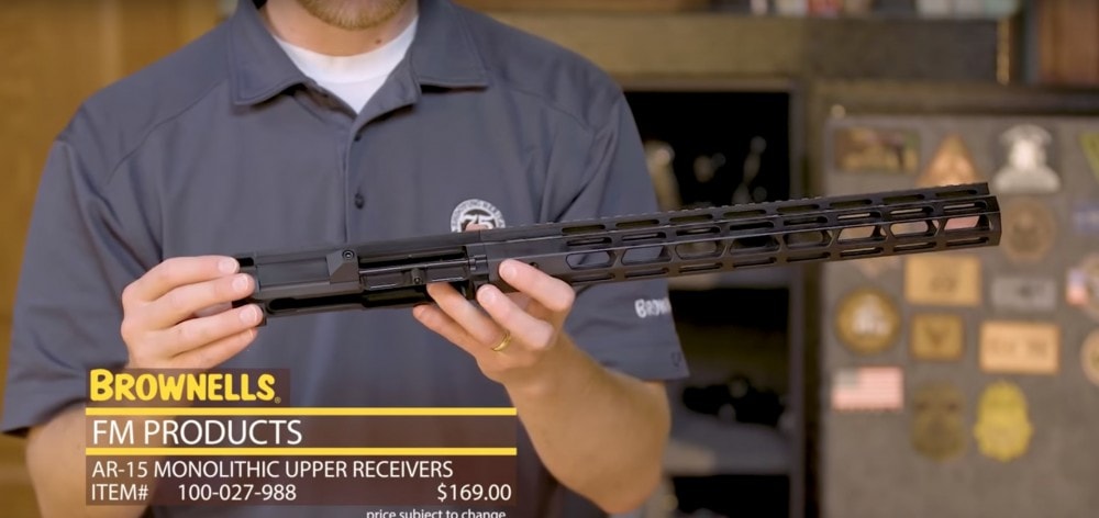 FM Products Ultralight Monolithic AR-15 Upper Receiver