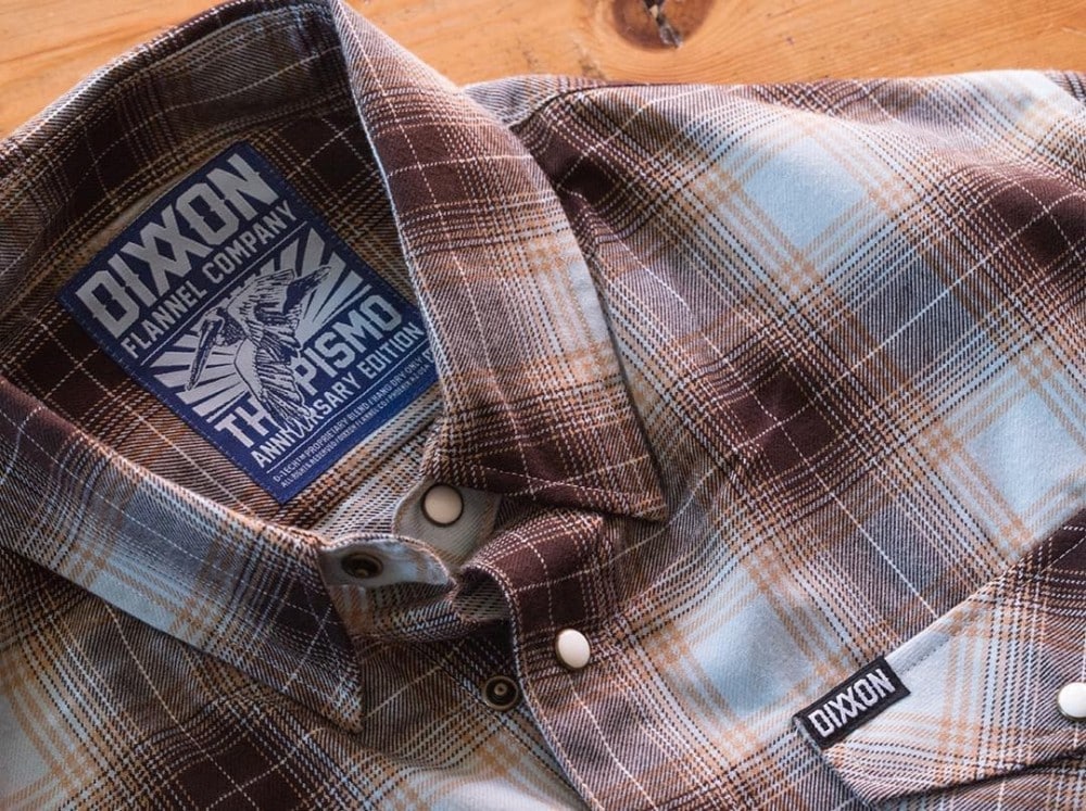 The Dixxon Flannel Co Pismo Anniversary Flannel Shirt.