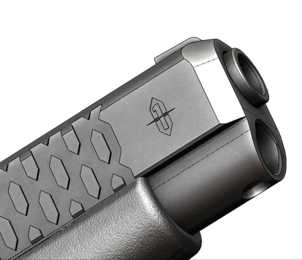 Victory First V43 Glock 43 Upgrade slide and barrel combo - better for AIWB (Appendix Carry)