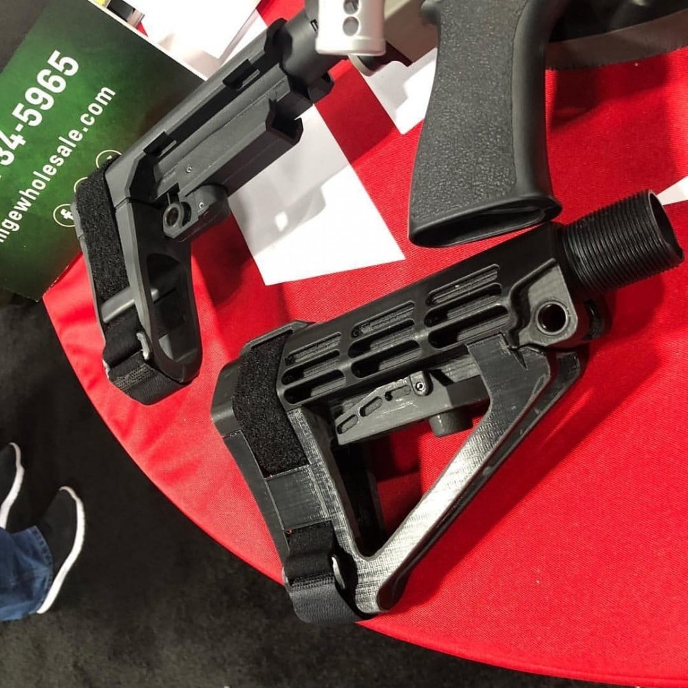 SB Brace for AR Pistols from SB Tactical - photo courtesy UN12 Magazine