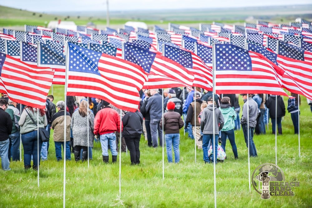 Buffalo Chip Field of Flags (Memorial Day Pictures)