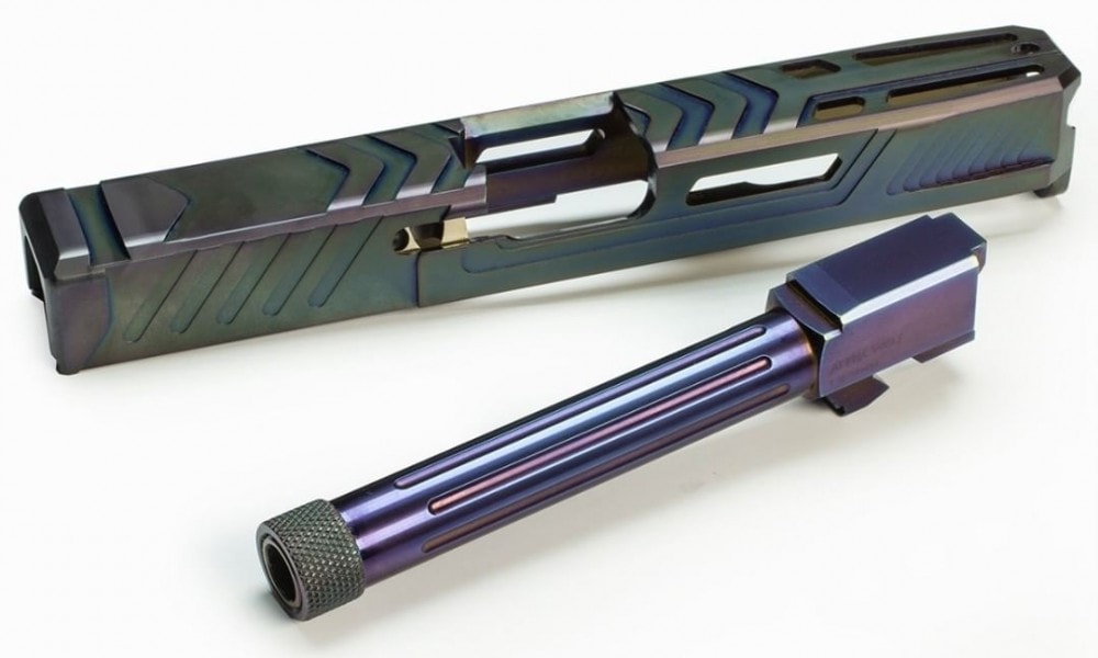 LWD "AlphaWolf" barrel in "Frostbite" finish.